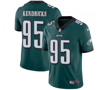 Nike Philadelphia Eagles #95 Mychal Kendricks Midnight Green Team Color Men's Stitched NFL Vapor Untouchable Limited Jersey