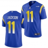 Men's Los Angeles Rams #11 DeSean Jackson 2020 Blue Vapor Untouchable Limited Stitched Jersey