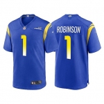 Men's Los Angeles Rams Allen Robinson II 2021 Blue Vapor Untouchable Limited Stitched Jersey