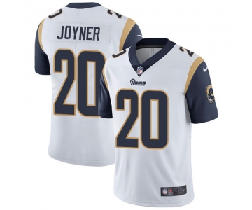 Nike Los Angeles Rams #20 Lamarcus Joyner White Men's Stitched NFL Vapor Untouchable Limited Jersey
