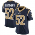 Nike Los Angeles Rams #52 Clay Matthews Navy Vapor Untouchable Limited Jersey