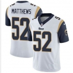 Nike Los Angeles Rams #52 Clay Matthews White Vapor Untouchable Limited Jersey