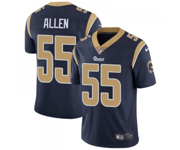 Nike Los Angeles Rams #55 Brian Allen Navy Blue Team Color Men's Stitched NFL Vapor Untouchable Limited Jersey