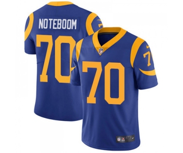 Nike Los Angeles Rams #70 Joseph Noteboom Royal Blue Alternate Men's Stitched NFL Vapor Untouchable Limited Jersey