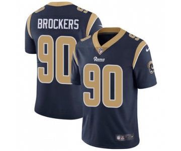 Nike Los Angeles Rams #90 Michael Brockers Navy Blue Team Color Men's Stitched NFL Vapor Untouchable Limited Jersey