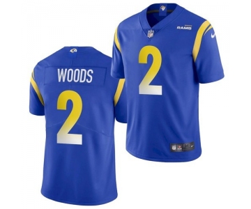 Nike Rams 2 Robert Woods Royal Vapor Untouchable Limited Jersey