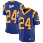 Rams #24 Taylor Rapp Royal Blue Alternate Men's Stitched Football Vapor Untouchable Limited Jersey