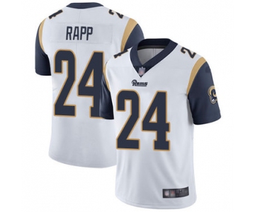 Rams #24 Taylor Rapp White Men's Stitched Football Vapor Untouchable Limited Jersey