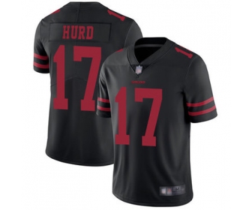 49ers #17 Jalen Hurd Black Alternate Men's Stitched Football Vapor Untouchable Limited Jersey