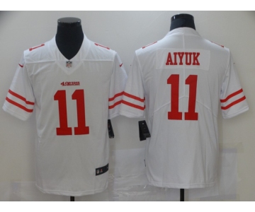 Men San Francisco 49ers 11 Aiyuk White Nike Vapor Untouchable Limited 2021 NFL Jersey