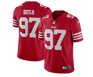 Men's San Francisco 49ers #97 Nike Bosa 2022 New Scarlet Vapor Untouchable Limited Stitched Football Jersey