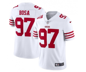 Men's San Francisco 49ers #97 Nike Bosa 2022 New White Vapor Untouchable Stitched Jersey