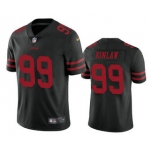 Men's San Francisco 49ers #99 Javon Kinlaw Black 2020 Vapor Untouchable Stitched NFL Nike Limited Jersey