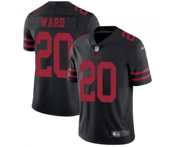 Nike 49ers #20 Jimmie Ward Black Alternate Men's Stitched NFL Vapor Untouchable Limited Jersey