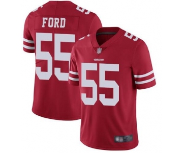 Nike 49ers 55 Dee Ford Red Vapor Untouchable Limited Jersey