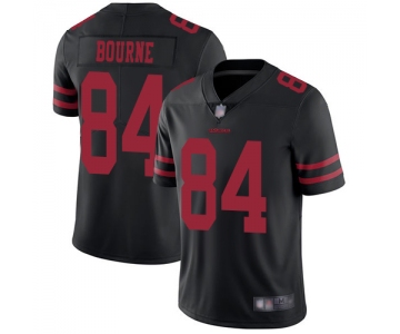 San Francisco 49ers Men's #84 Kendrick Bourne Black Limited Alternate Vapor Untouchable Jersey