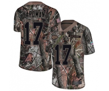 Chiefs #17 Mecole Hardman Camo Men's Stitched Football Limited Rush Realtree Jersey