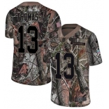 Nike Chiefs #13 De'Anthony Thomas Camo Men's Stitched NFL Limited Rush Realtree Jersey