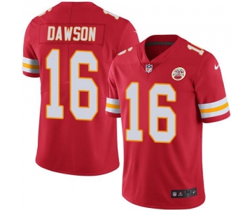 Nike Chiefs #16 Len Dawson Red Team Color Men's Stitched NFL Vapor Untouchable Limited Jersey