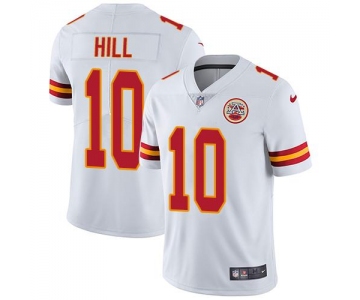 Nike Kansas City Chiefs #10 Tyreek Hill White Men's Stitched NFL Vapor Untouchable Limited Jersey