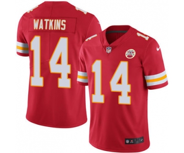 Nike Kansas City Chiefs #14 Sammy Watkins Red Team Color Men's Stitched NFL Vapor Untouchable Limited Jersey