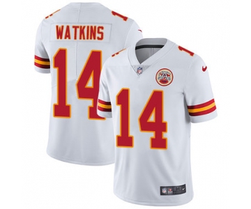 Nike Kansas City Chiefs #14 Sammy Watkins White Men's Stitched NFL Vapor Untouchable Limited Jersey