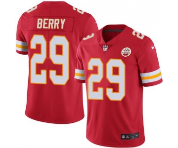 Nike Kansas City Chiefs #29 Eric Berry Red Team Color Men's Stitched NFL Vapor Untouchable Limited Jersey
