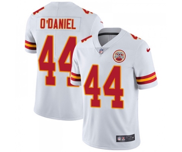 Nike Kansas City Chiefs #44 Dorian O'Daniel White Men's Stitched NFL Vapor Untouchable Limited Jersey