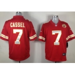 Nike Kansas City Chiefs #7 Matt Cassel Red Limited Jersey