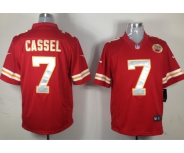 Nike Kansas City Chiefs #7 Matt Cassel Red Limited Jersey