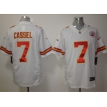 Nike Kansas City Chiefs #7 Matt Cassel White Limited Jersey