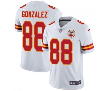 Nike Kansas City Chiefs #88 Tony Gonzalez White Men's Stitched NFL Vapor Untouchable Limited Jersey