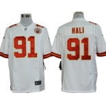 Nike Kansas City Chiefs #91 Tamba Hali White Limited Jersey