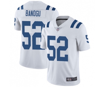 Colts #52 Ben Banogu White Men's Stitched Football Vapor Untouchable Limited Jersey
