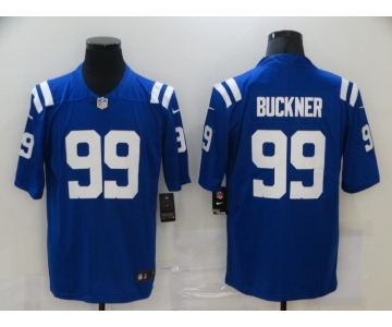 Men's Indianapolis Colts #99 DeForest Buckner Royal Blue 2020 Vapor Untouchable Stitched NFL Nike Limited Jersey