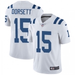 Nike Colts #15 Phillip Dorsett White Men's Stitched NFL Vapor Untouchable Limited Jersey