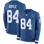 Nike Colts #84 Jack Doyle Royal Blue Team Color Men's Stitched NFL Limited Therm