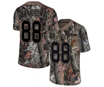 Nike Colts #88 Marvin Harrison Camo Men's Stitched NFL Limited Rush Realtree Jersey
