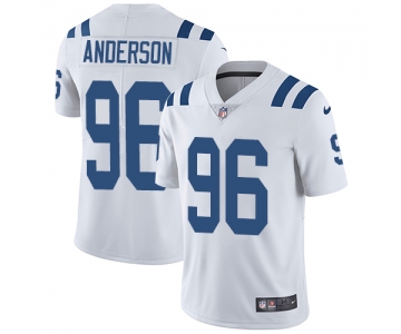 Nike Colts #96 Henry Anderson White Men's Stitched NFL Vapor Untouchable Limited Jersey