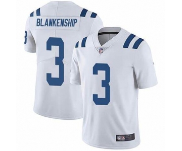 Nike Indianapolis Colts #3 Rodrigo Blankenship White Vapor Untouchable Limited Jersey