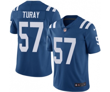 Nike Indianapolis Colts #57 Kemoko Turay Royal Blue Team Color Men's Stitched NFL Vapor Untouchable Limited Jersey