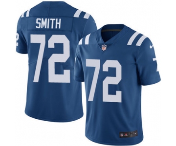 Nike Indianapolis Colts #72 Braden Smith Royal Blue Team Color Men's Stitched NFL Vapor Untouchable Limited Jersey