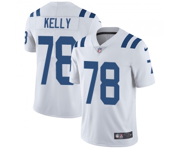 Nike Indianapolis Colts #78 Ryan Kelly White Men's Stitched NFL Vapor Untouchable Limited Jersey