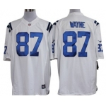 Nike Indianapolis Colts #87 Reggie Wayne White Limited Jersey