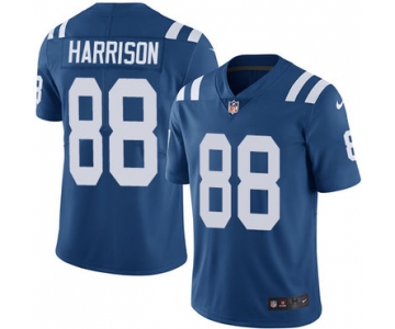 Nike Indianapolis Colts #88 Marvin Harrison Royal Blue Team Color Men's Stitched NFL Vapor Untouchable Limited Jersey