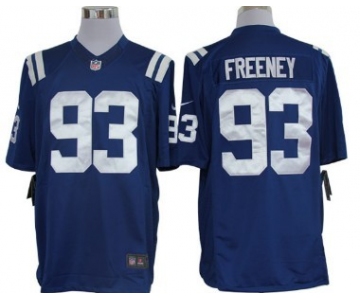 Nike Indianapolis Colts #93 Dwight Freeney Blue Limited Jersey