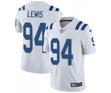 Nike Indianapolis Colts #94 Tyquan Lewis White Men's Stitched NFL Vapor Untouchable Limited Jersey