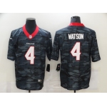 Men's Houston Texans #4 Deshaun Watson 2020 Camo Limited Stitched Nike NFL Jersey