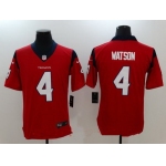 Men's Houston Texans #4 Deshaun Watson Red 2017 Vapor Untouchable Stitched NFL Nike Limited Jersey