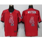 Men's Houston Texans #4 Deshaun Watson Red Drift Stitched NFL Nike Fashion Jersey